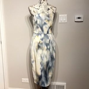 NWT Ted Baker Marble Ombre Shadow Multicolor Straps Coquette Coastal dress 2